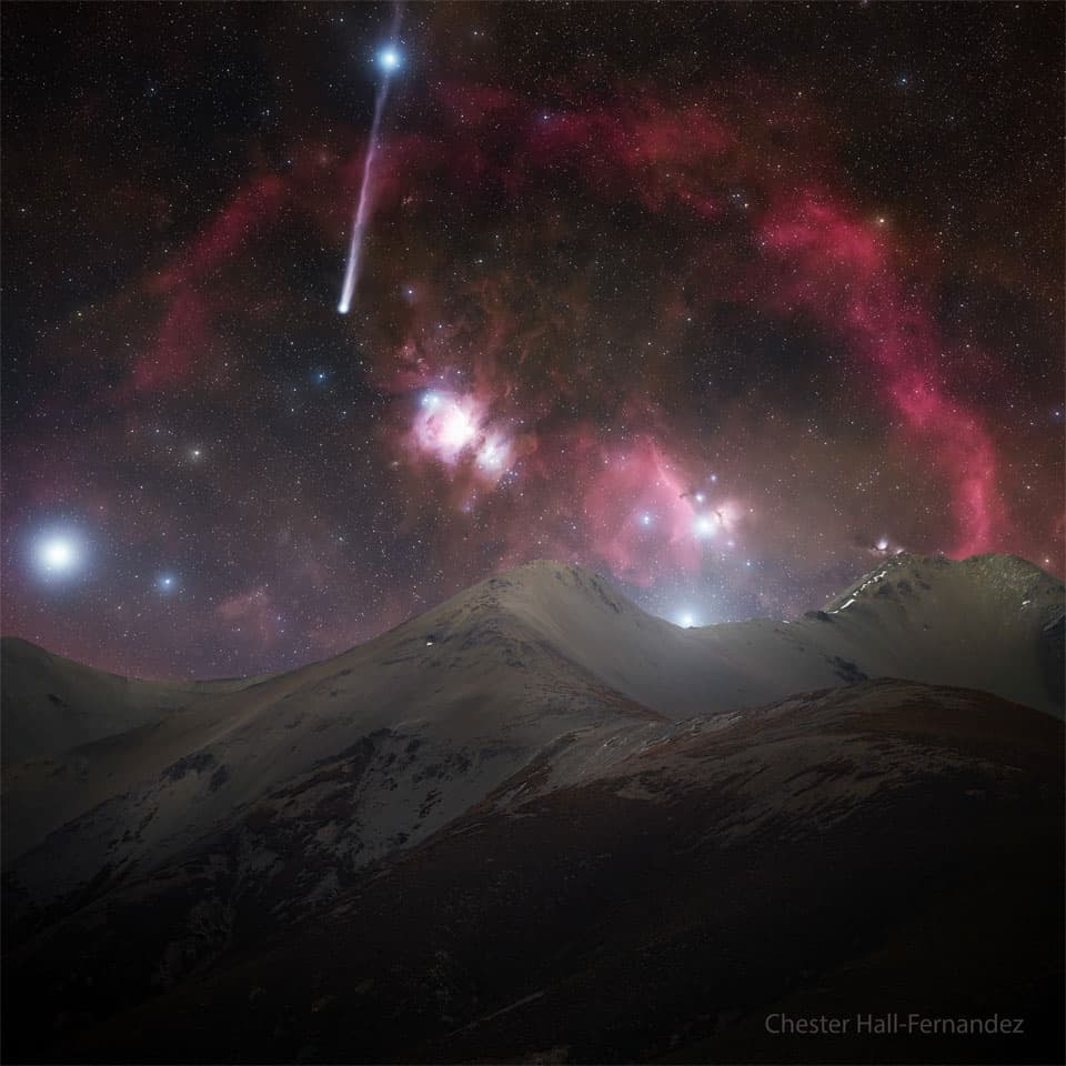 R3 PanSTARRS: An Orion Comet | © · Chester Hall-Fernandez