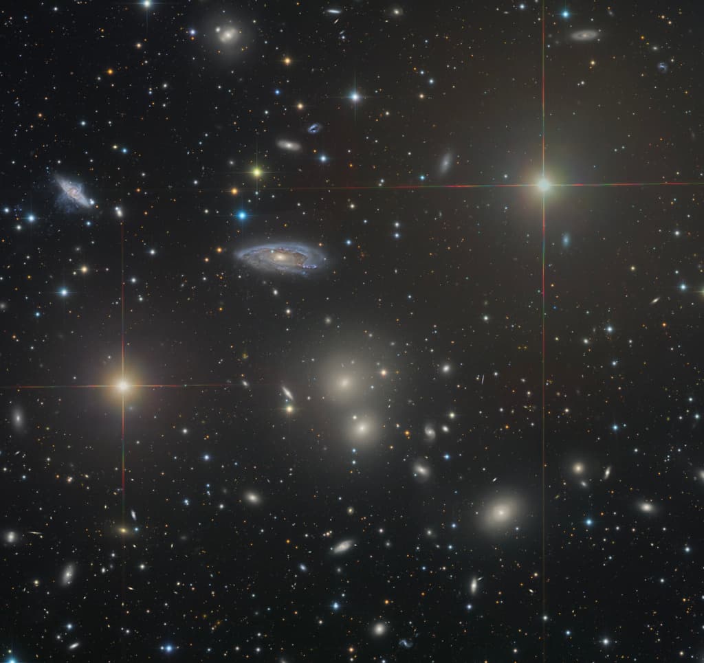 The Hydra Cluster of Galaxies | © · Rafael Sampaio