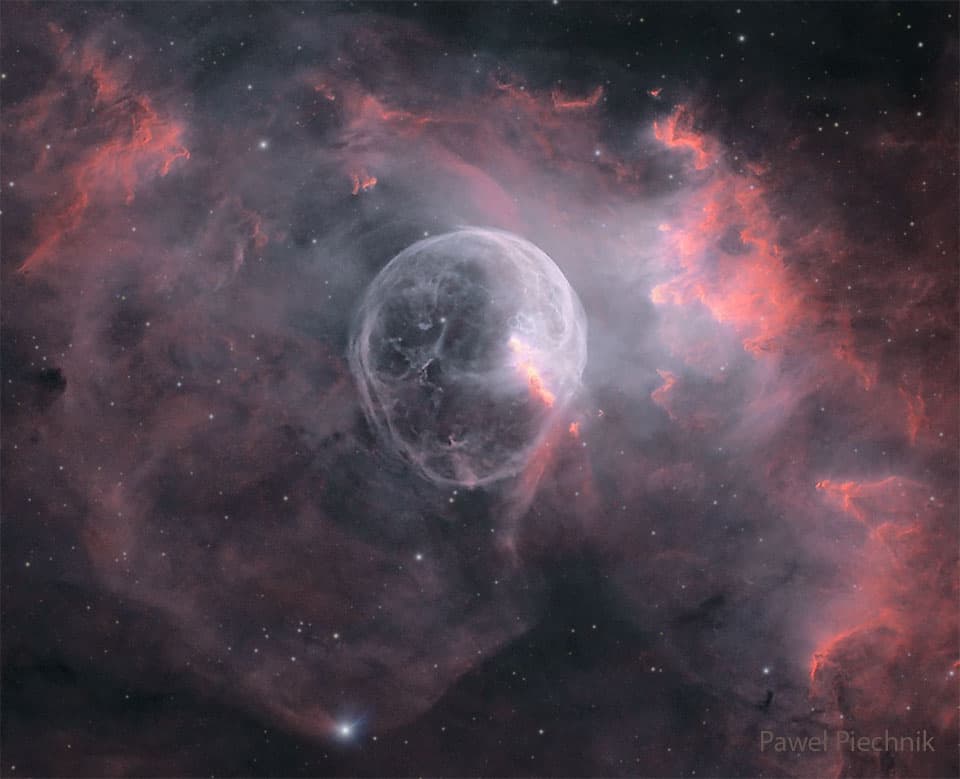 NGC 7635: The Bubble Nebula | © · Paweł Piechnik