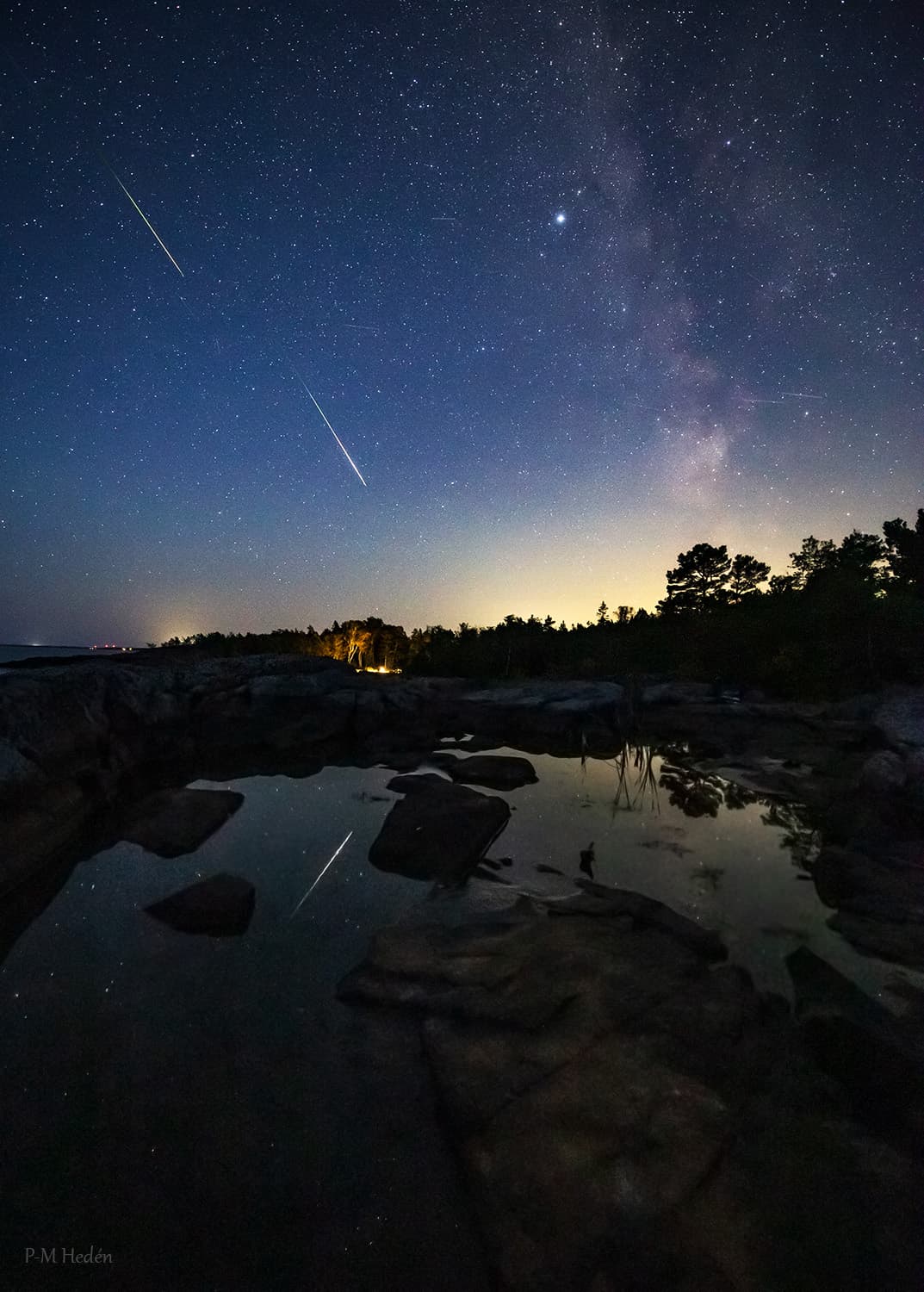 Bright Perseids from Sweden | © · Clear Skies