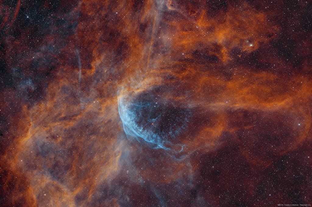The Nebulous Realm of WR 134 | © · Luigi Morrone