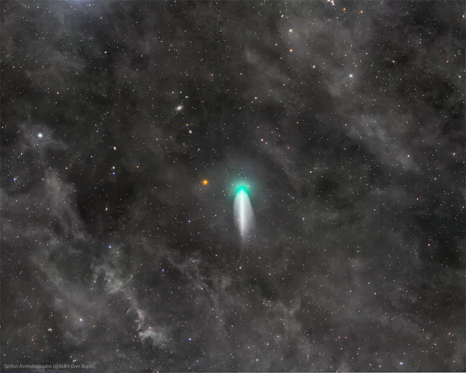 Comet 220P in Outburst | © · Spilios Asimakopoulos